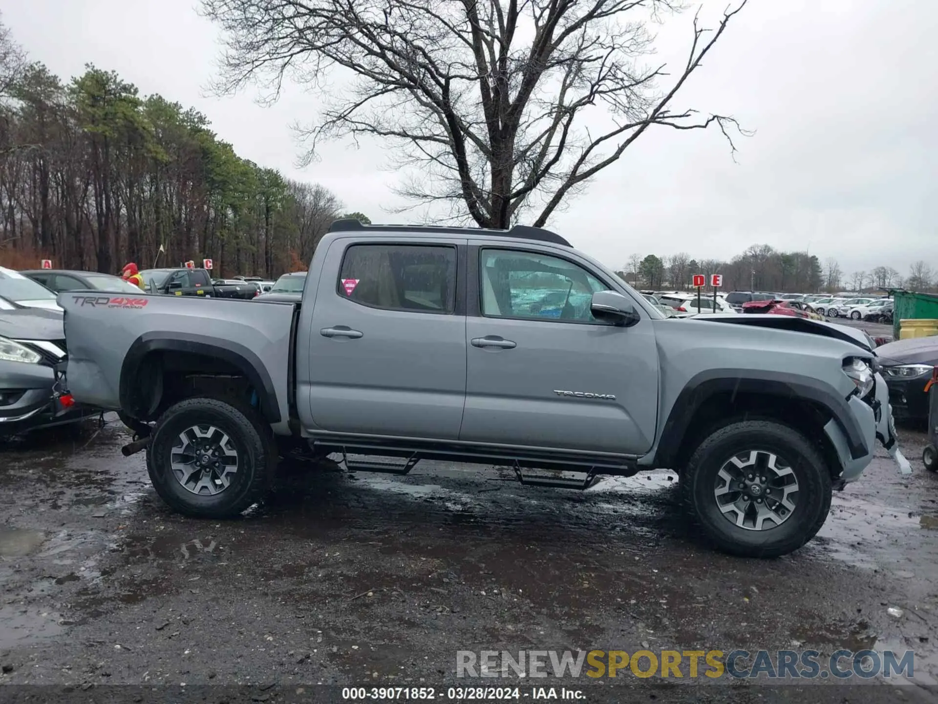 14 fotografías del automóvil dañado 3TYCZ5AN6MT031464 TOYOTA TACOMA 2021
