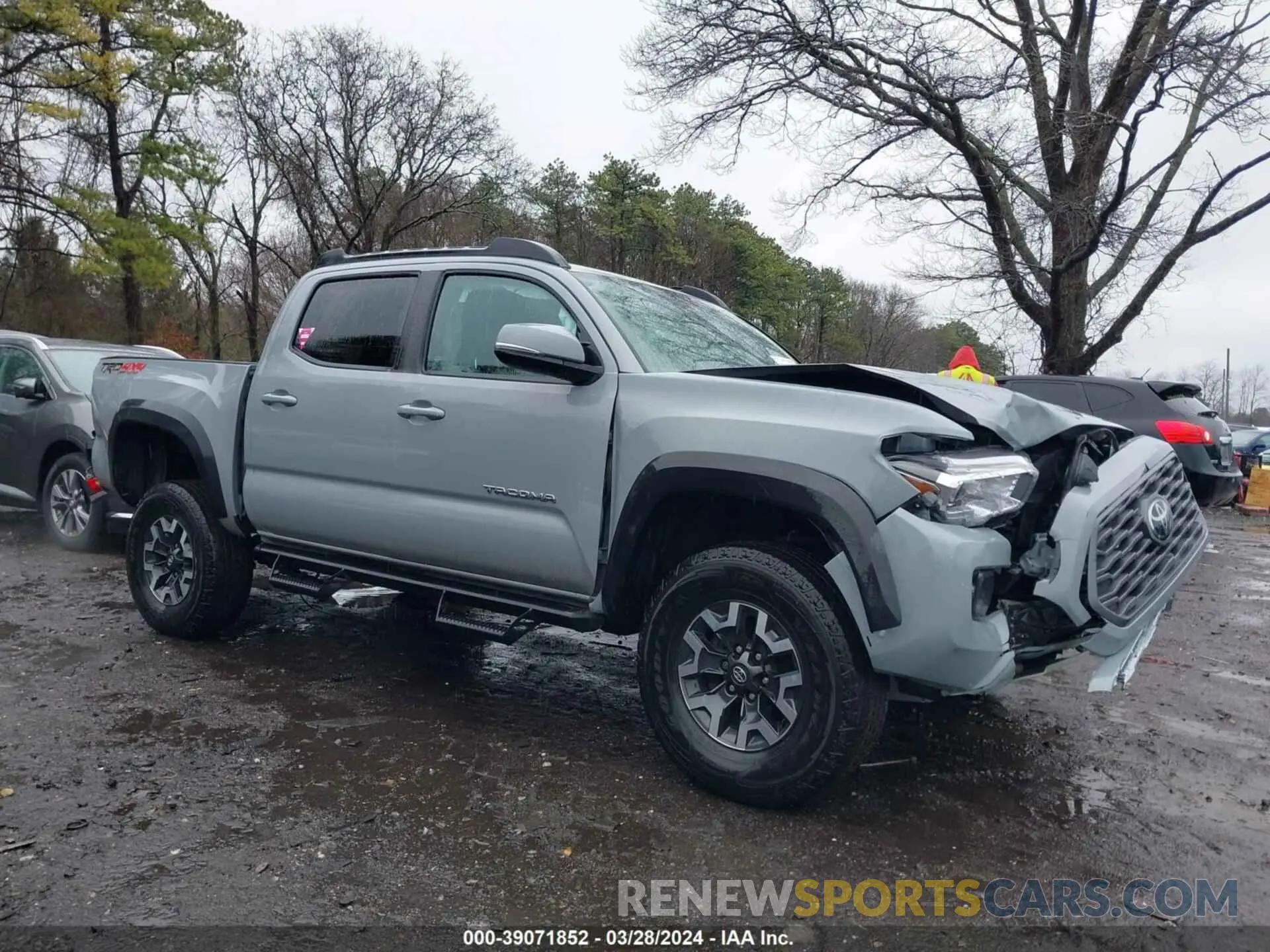 6 fotografías del automóvil dañado 3TYCZ5AN6MT031464 TOYOTA TACOMA 2021
