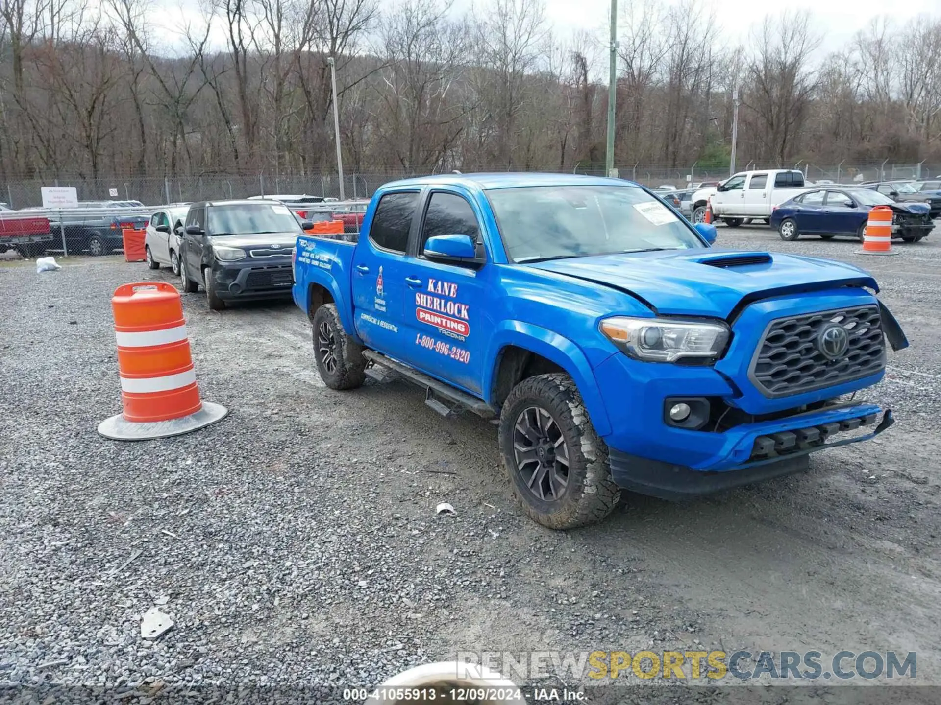 1 fotografías del automóvil dañado 3TYCZ5AN6MT037149 TOYOTA TACOMA 2021