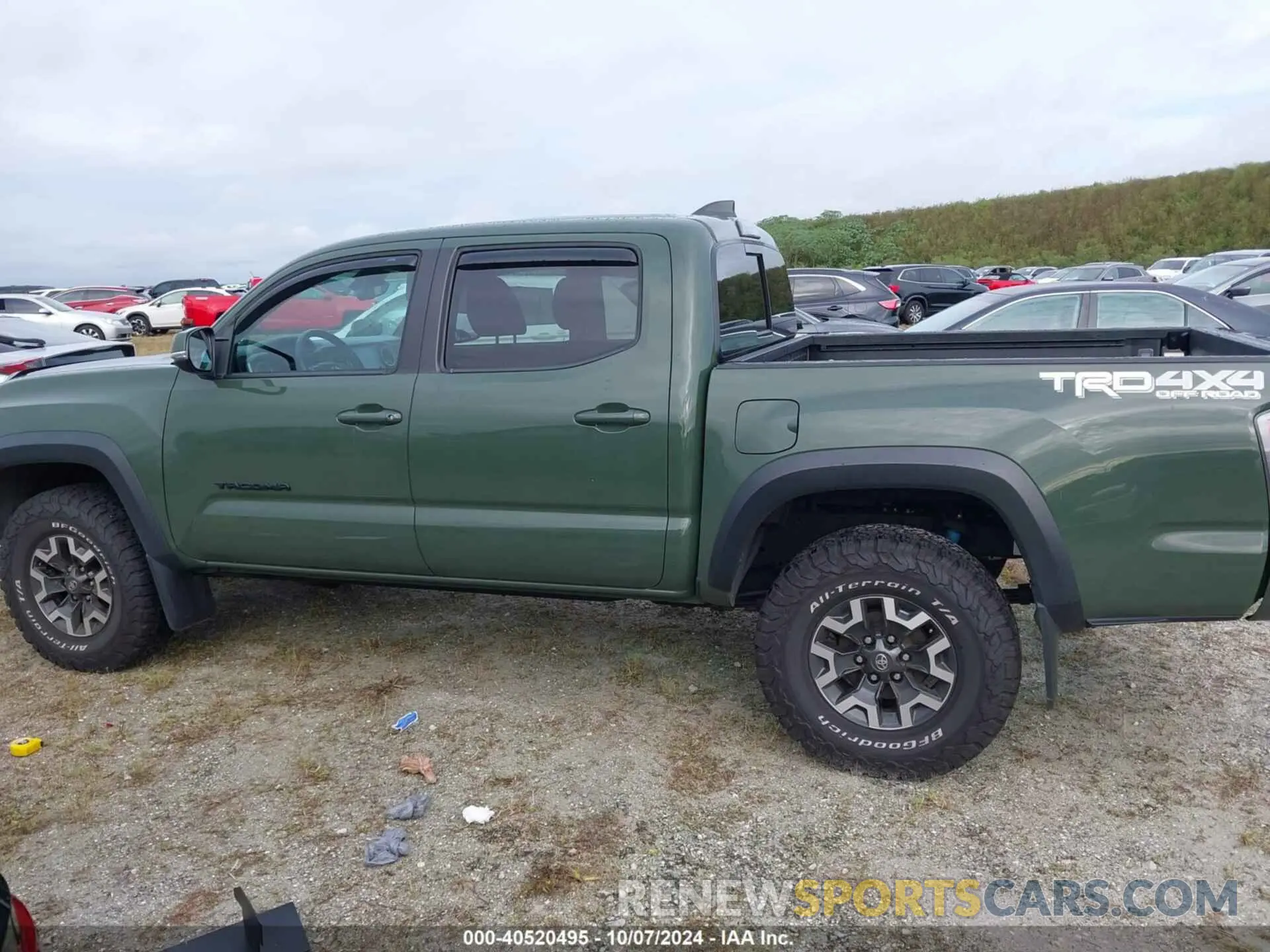 14 fotografías del automóvil dañado 3TYCZ5AN6MT049253 TOYOTA TACOMA 2021