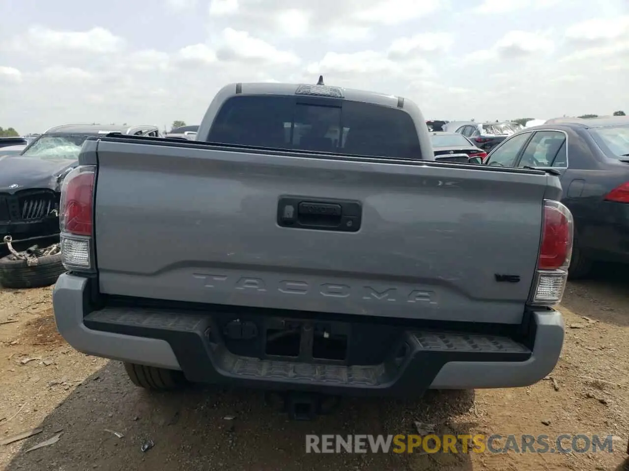 6 fotografías del automóvil dañado 3TYCZ5AN7MT036205 TOYOTA TACOMA 2021