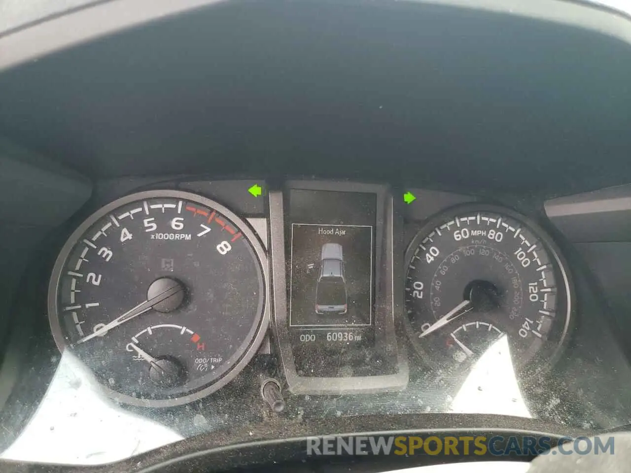 9 fotografías del automóvil dañado 3TYCZ5AN7MT036205 TOYOTA TACOMA 2021