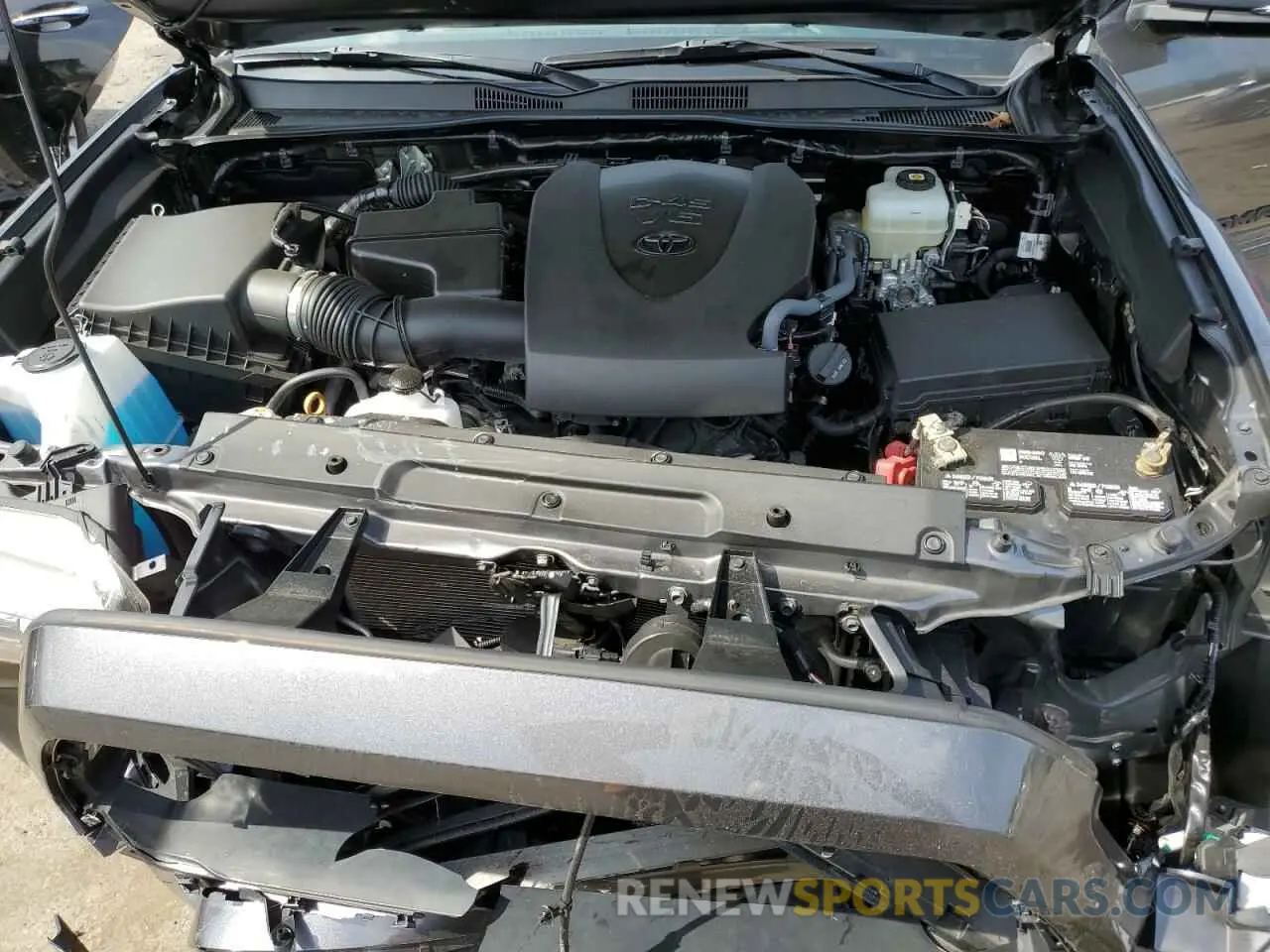 11 fotografías del automóvil dañado 3TYCZ5AN8MT018506 TOYOTA TACOMA 2021