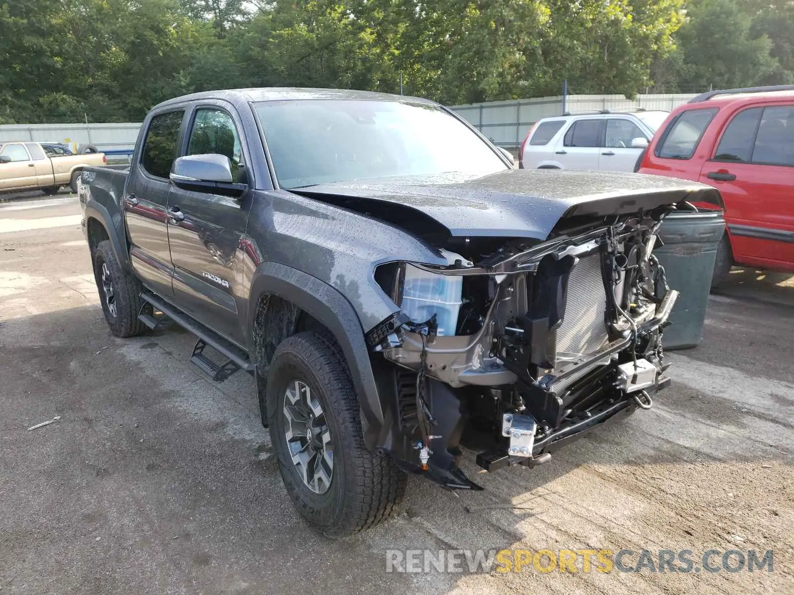 1 fotografías del automóvil dañado 3TYCZ5AN8MT033507 TOYOTA TACOMA 2021