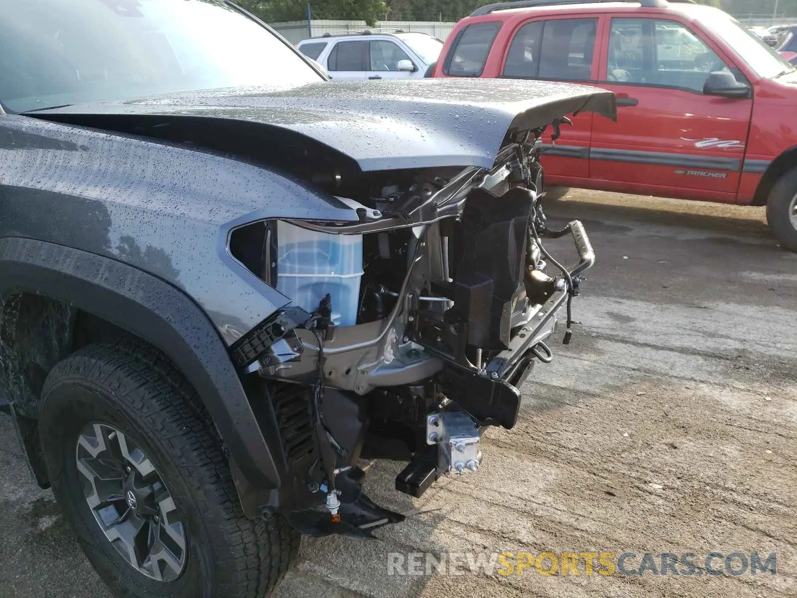 9 fotografías del automóvil dañado 3TYCZ5AN8MT033507 TOYOTA TACOMA 2021