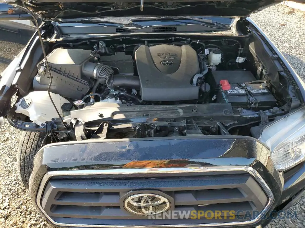 11 fotografías del automóvil dañado 3TYCZ5AN8MT038884 TOYOTA TACOMA 2021