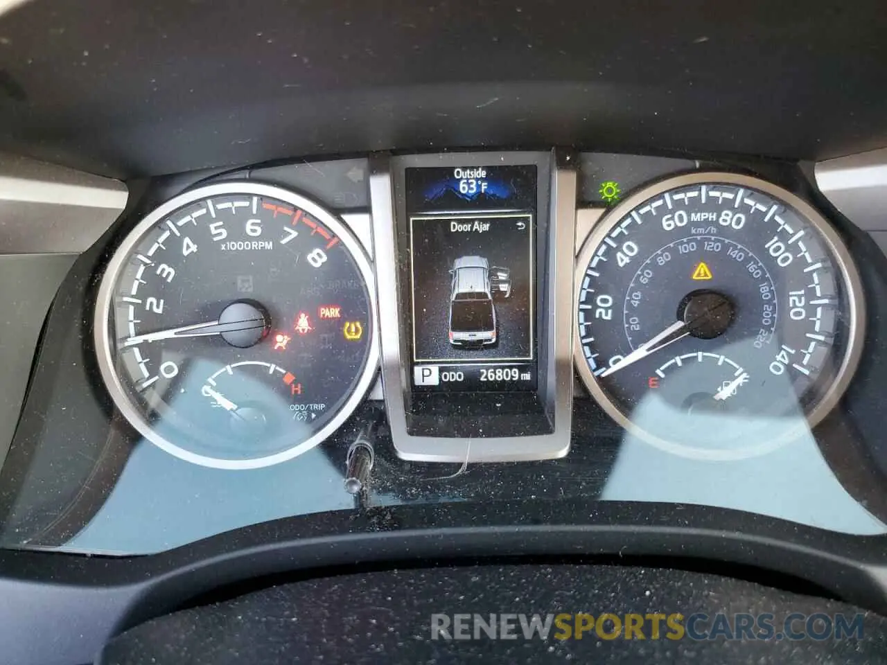9 fotografías del automóvil dañado 3TYCZ5AN8MT038884 TOYOTA TACOMA 2021