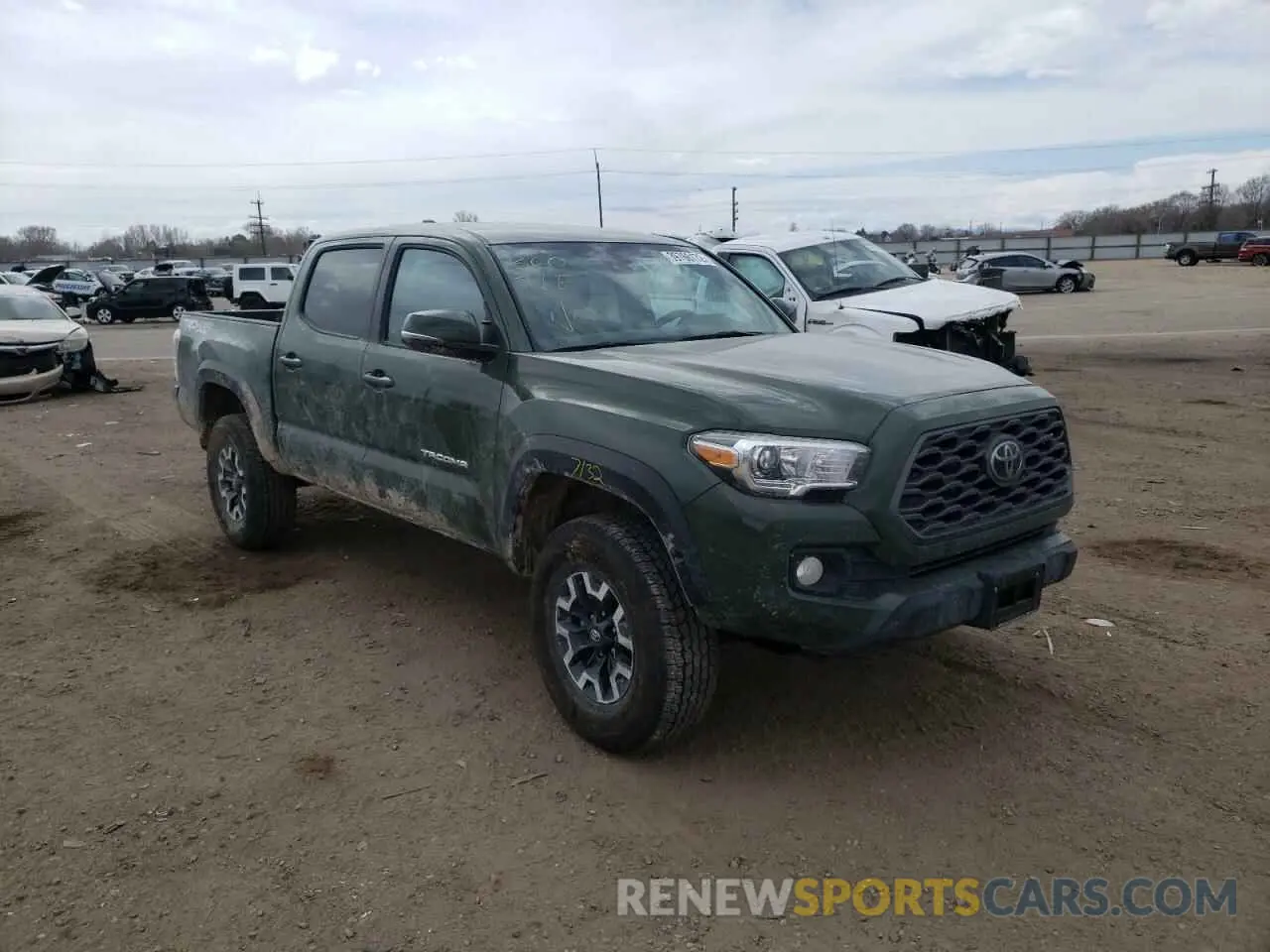 1 fotografías del automóvil dañado 3TYCZ5ANGMT026281 TOYOTA TACOMA 2021