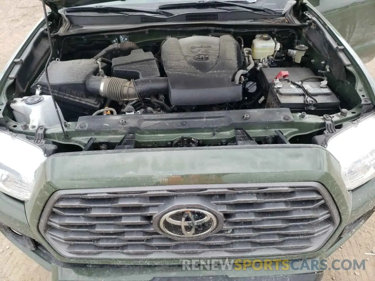 7 fotografías del automóvil dañado 3TYCZ5ANGMT026281 TOYOTA TACOMA 2021