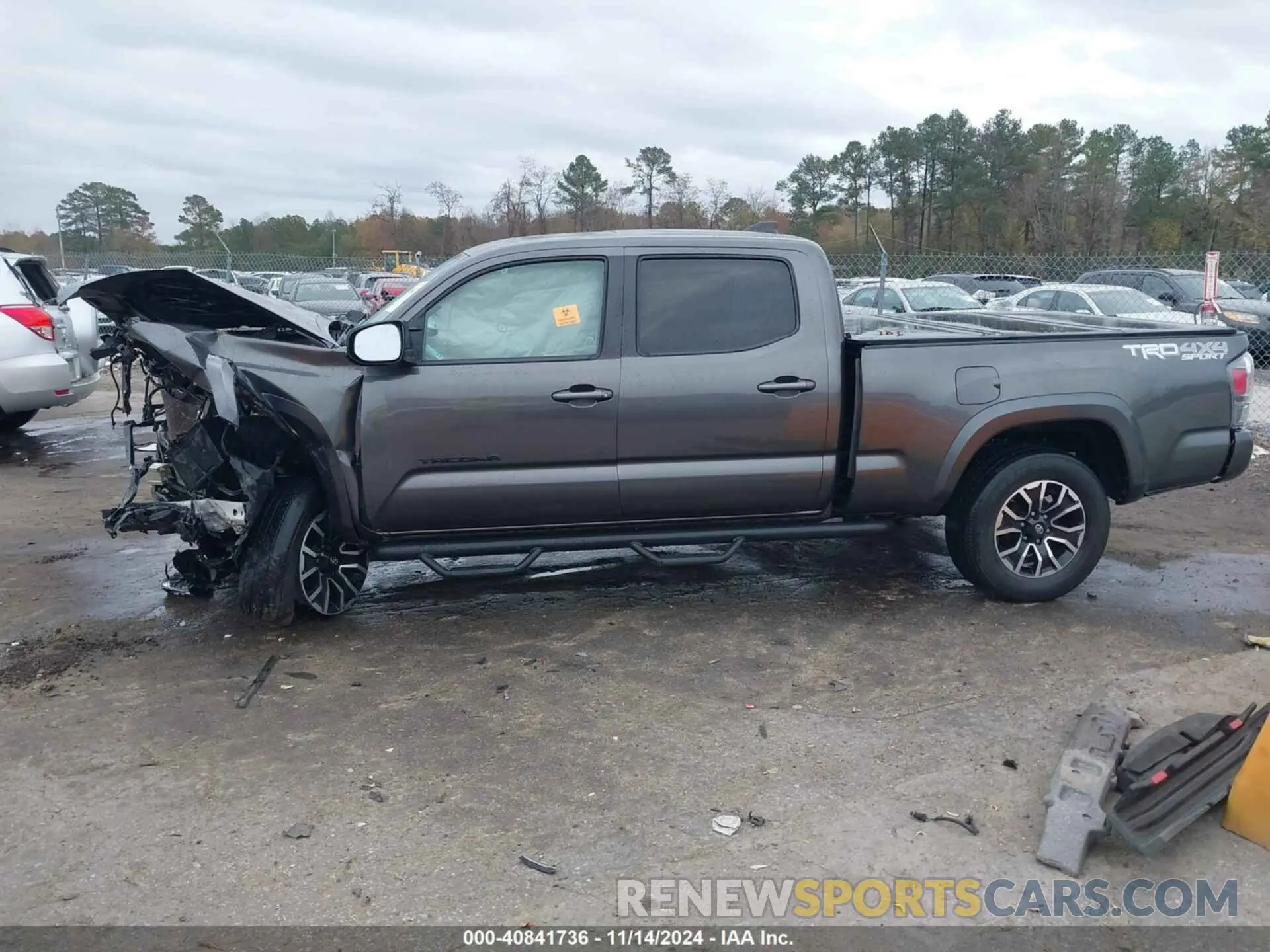 14 fotografías del automóvil dañado 3TYDZ5BN7MT001294 TOYOTA TACOMA 2021