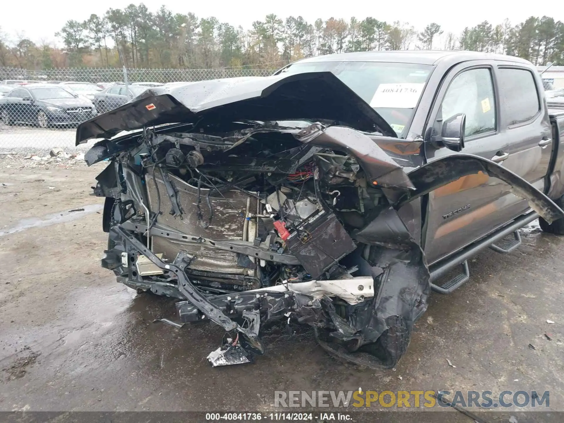 6 fotografías del automóvil dañado 3TYDZ5BN7MT001294 TOYOTA TACOMA 2021