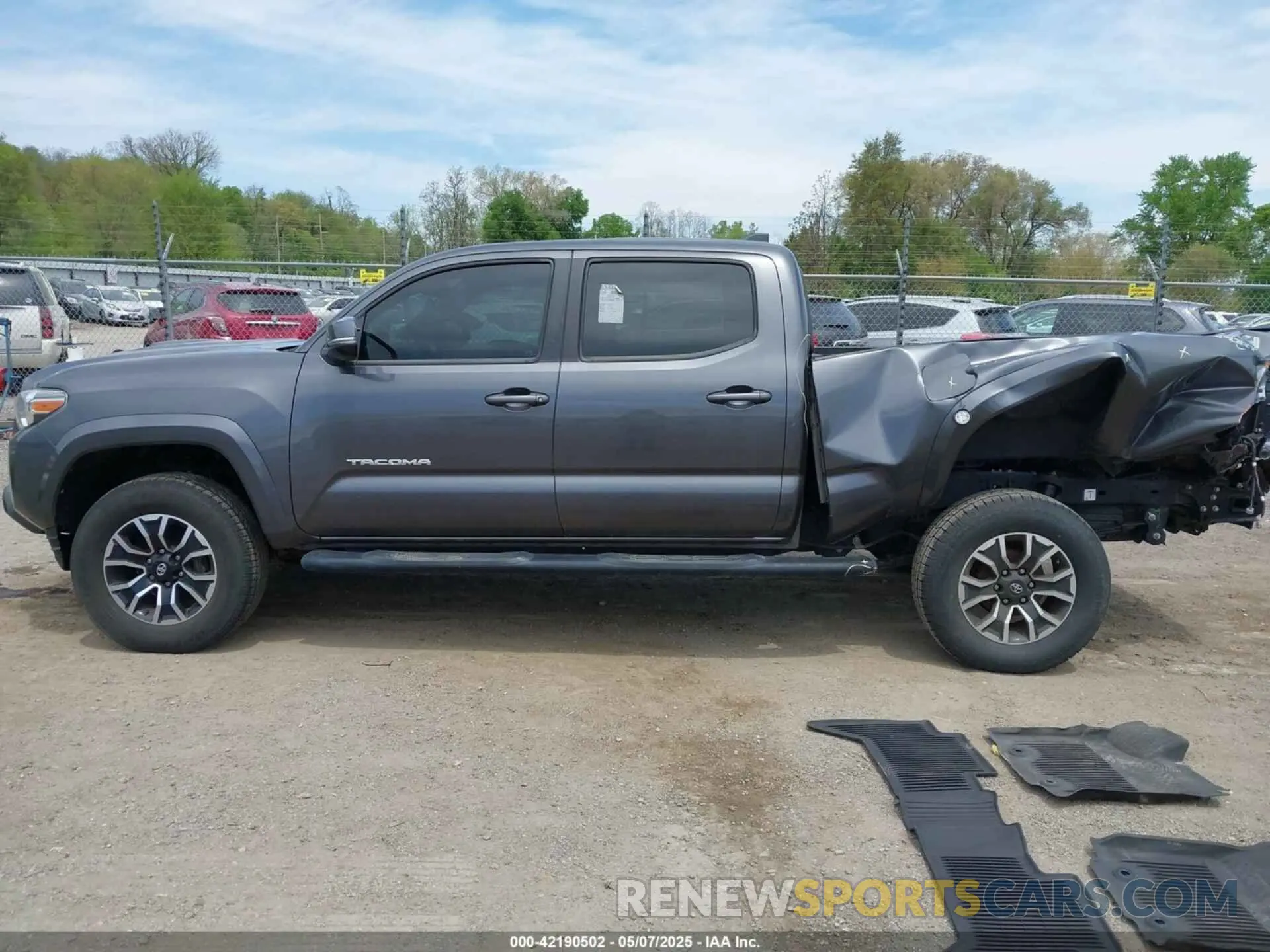 15 fotografías del automóvil dañado 3TYDZ5BNXMT003542 TOYOTA TACOMA 2021