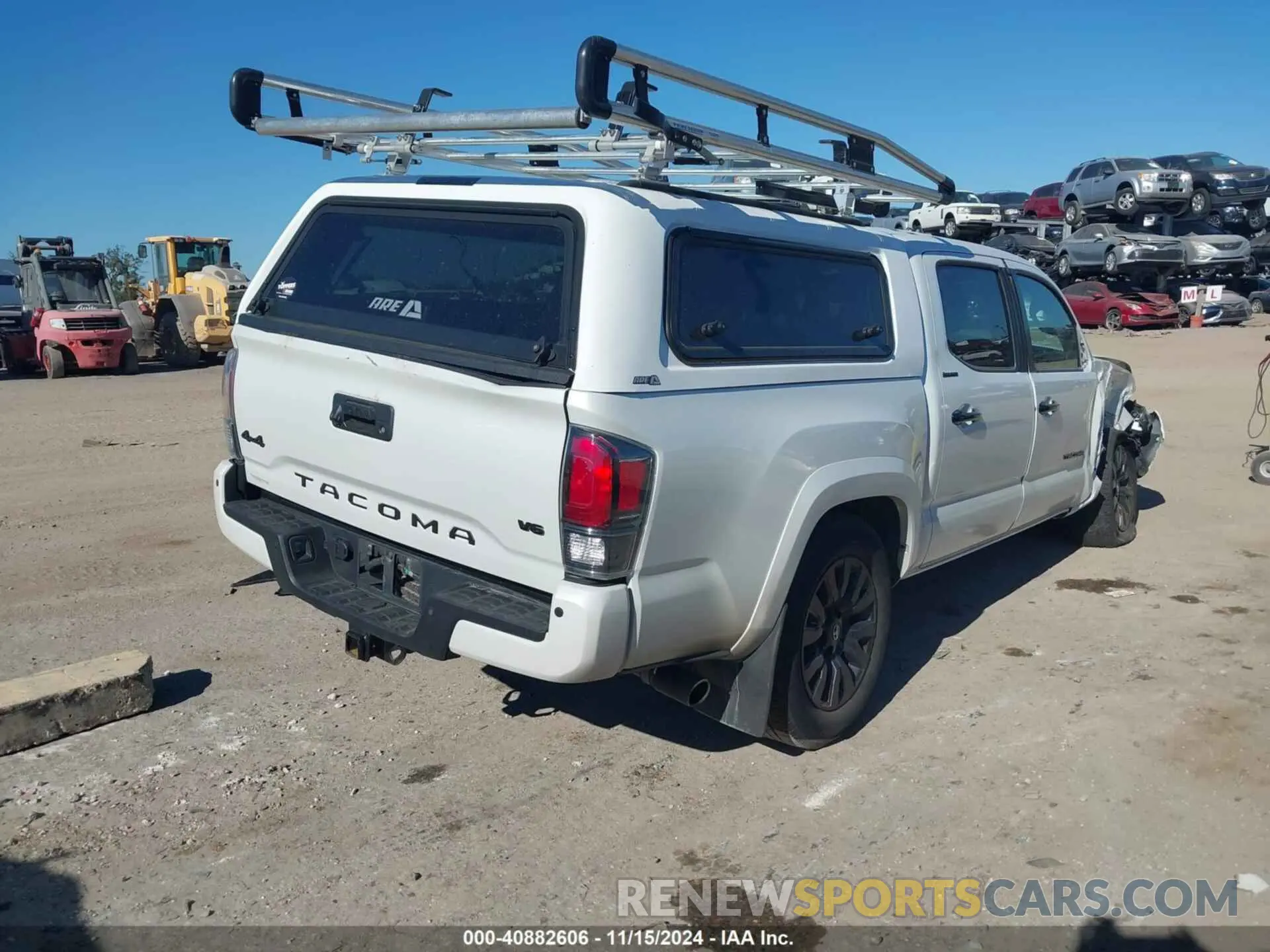 4 fotografías del automóvil dañado 3TYGZ5AN8MT027112 TOYOTA TACOMA 2021