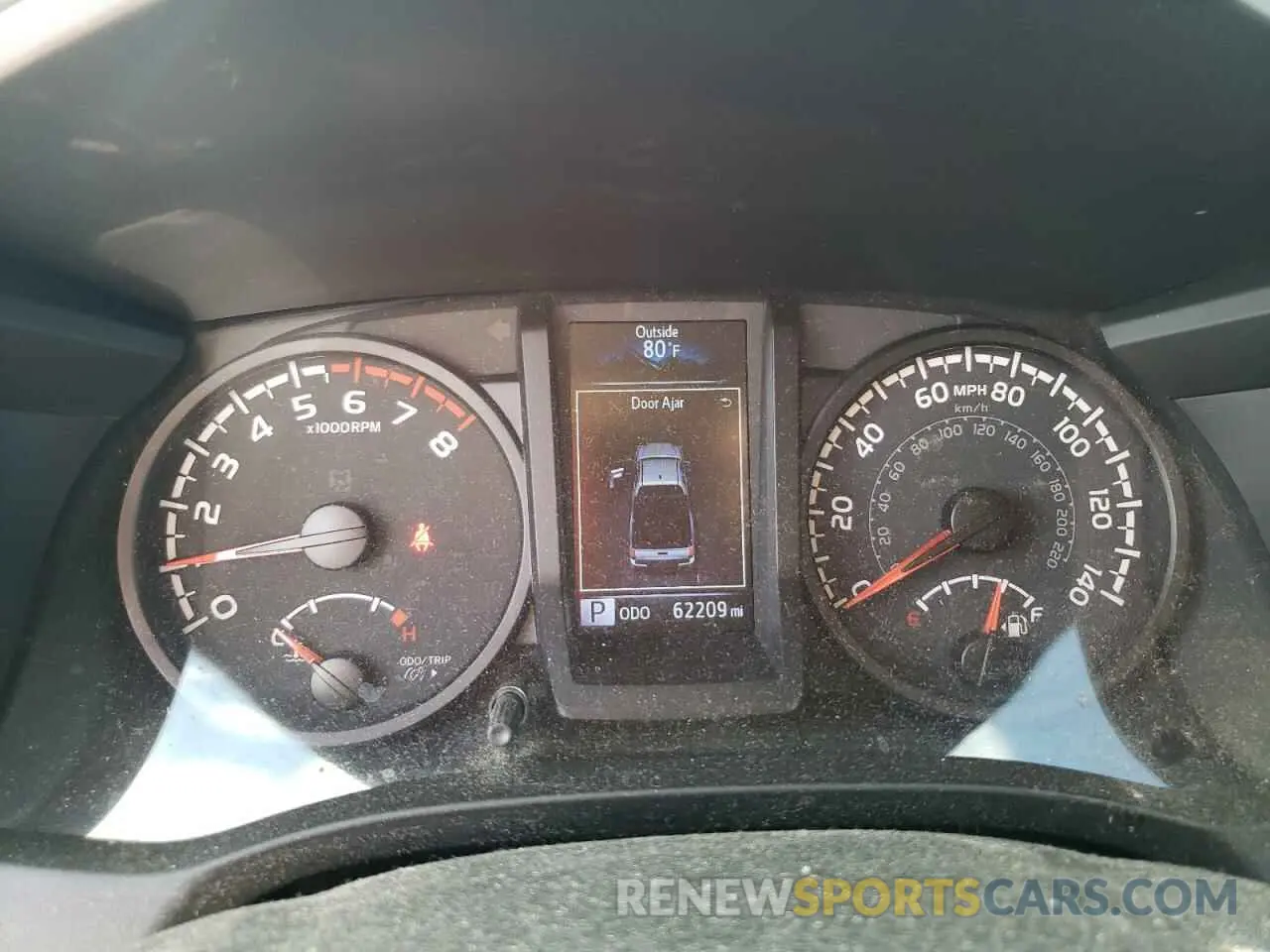 9 fotografías del automóvil dañado 3TYRX5GN0MT017745 TOYOTA TACOMA 2021