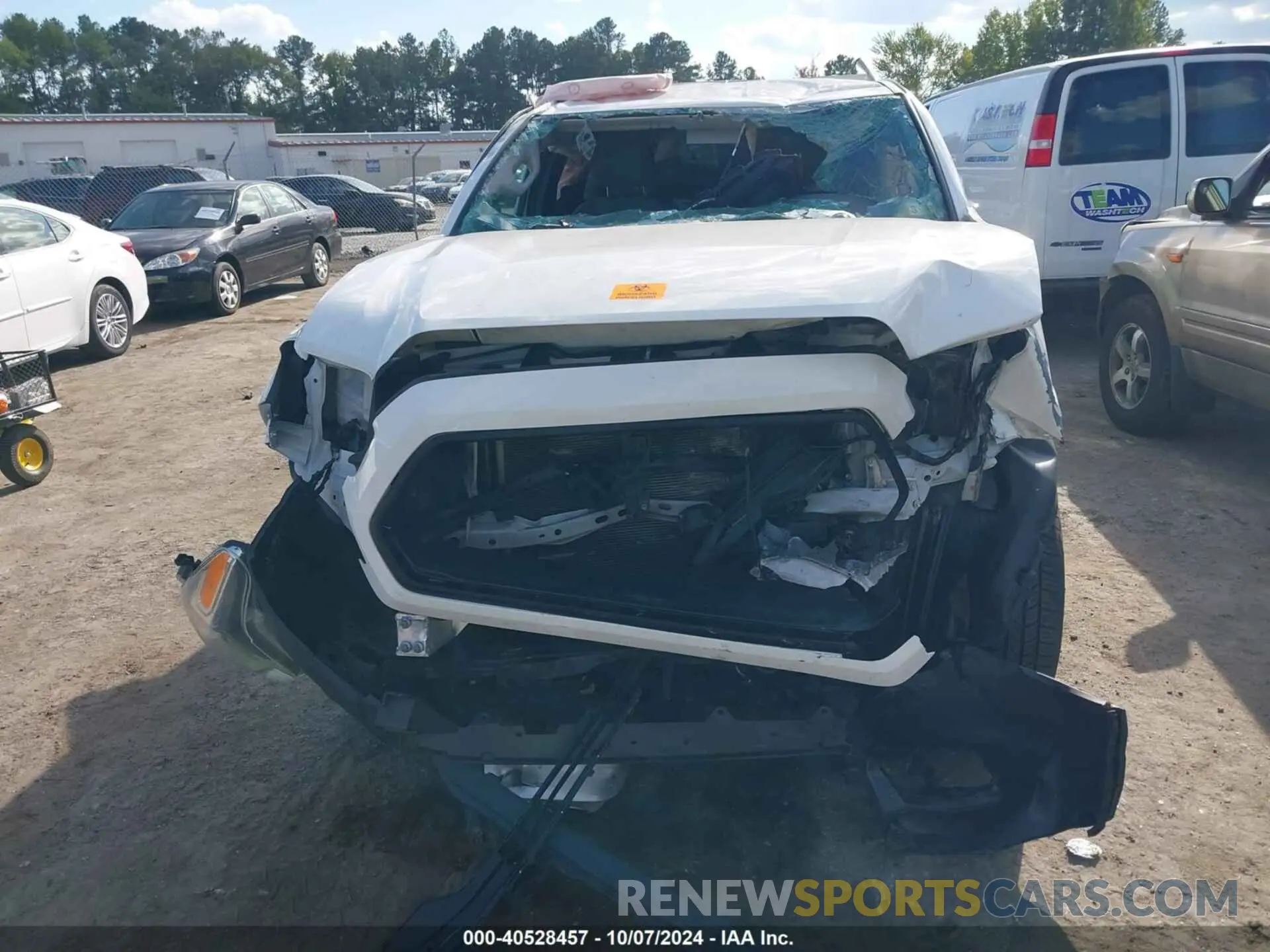 12 fotografías del automóvil dañado 3TYRX5GN2MT013664 TOYOTA TACOMA 2021