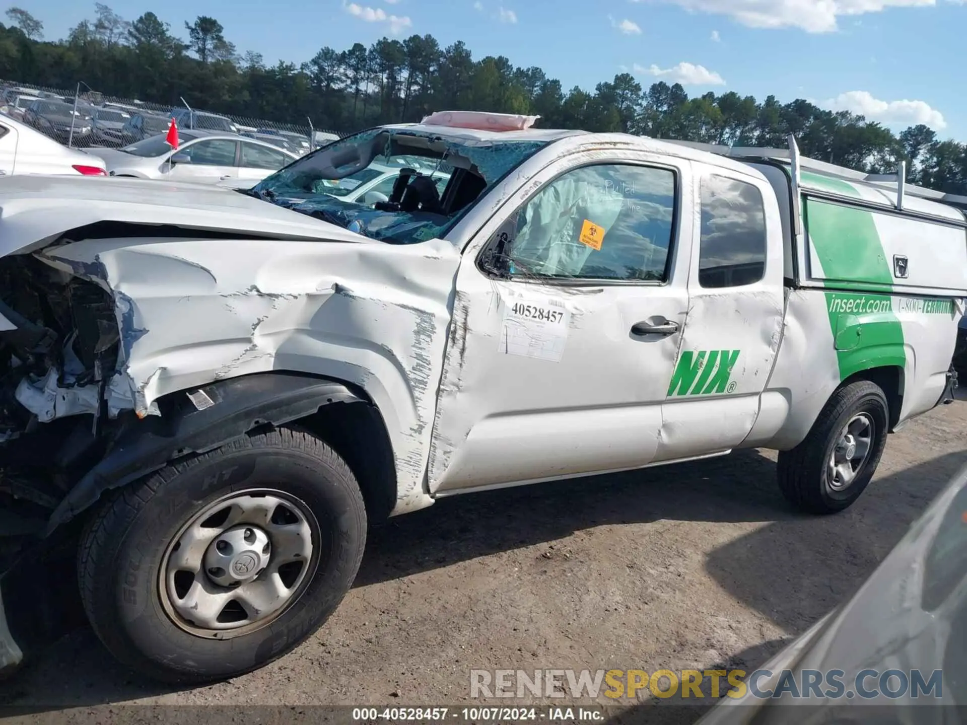 14 fotografías del automóvil dañado 3TYRX5GN2MT013664 TOYOTA TACOMA 2021