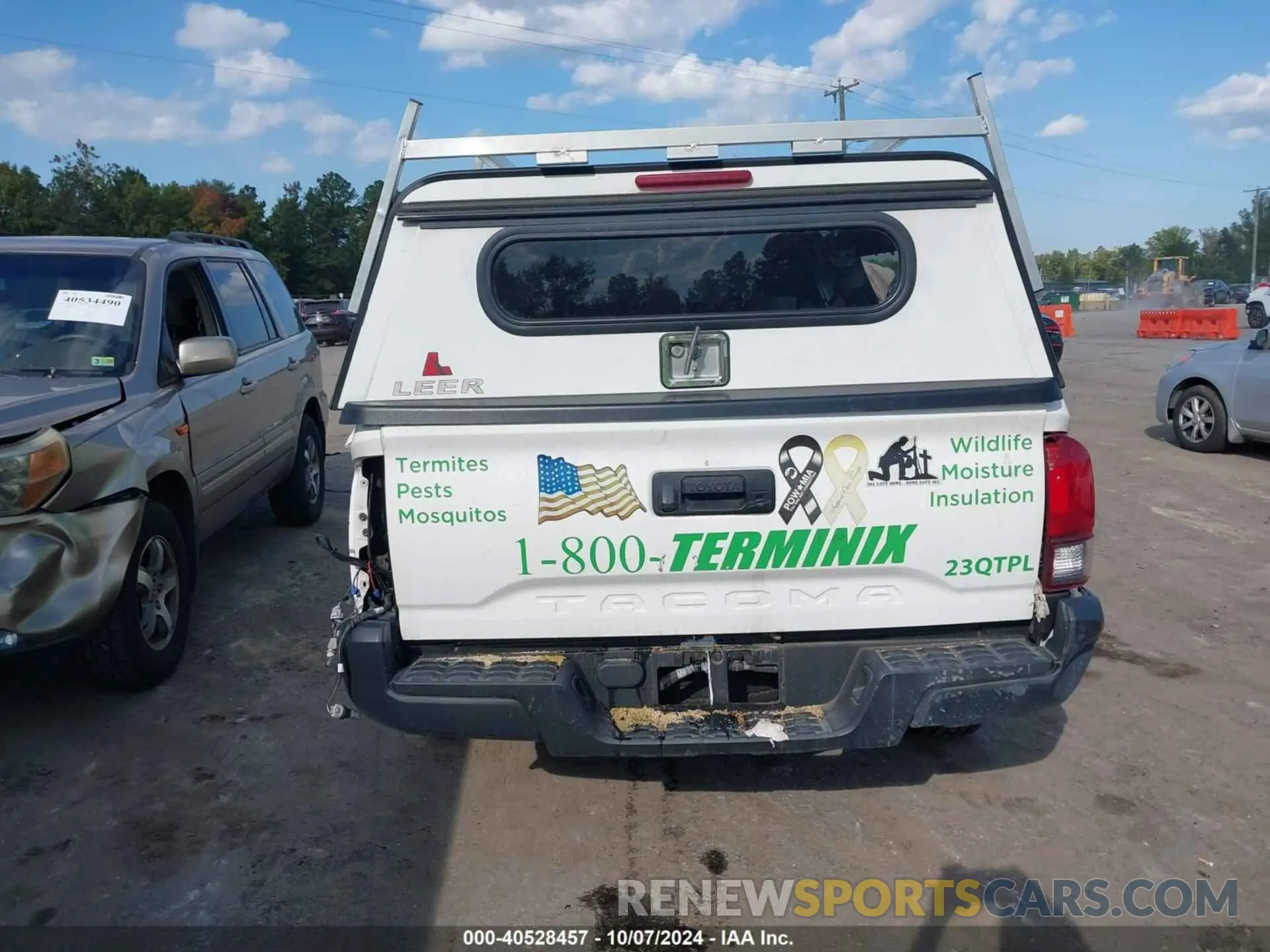 16 fotografías del automóvil dañado 3TYRX5GN2MT013664 TOYOTA TACOMA 2021
