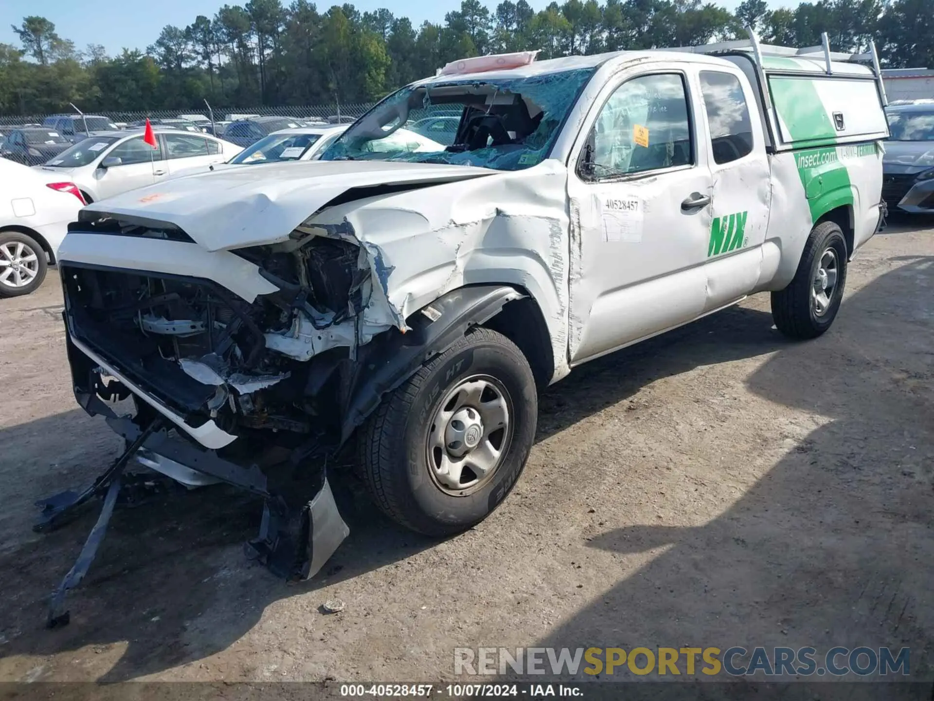 2 fotografías del automóvil dañado 3TYRX5GN2MT013664 TOYOTA TACOMA 2021