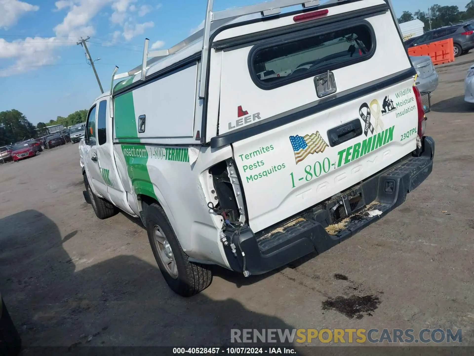 3 fotografías del automóvil dañado 3TYRX5GN2MT013664 TOYOTA TACOMA 2021