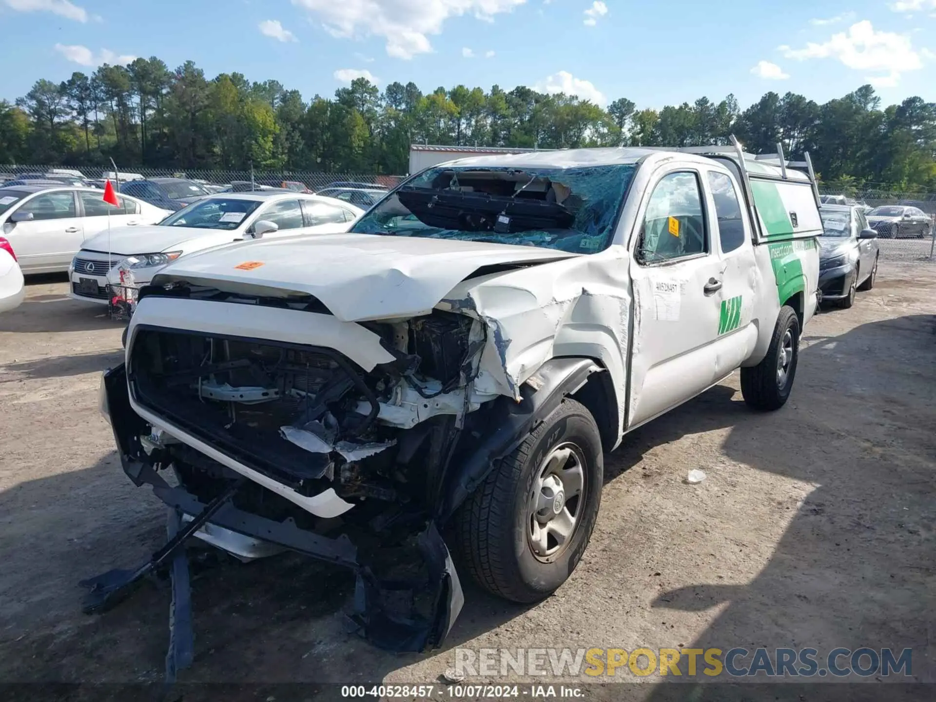 6 fotografías del automóvil dañado 3TYRX5GN2MT013664 TOYOTA TACOMA 2021
