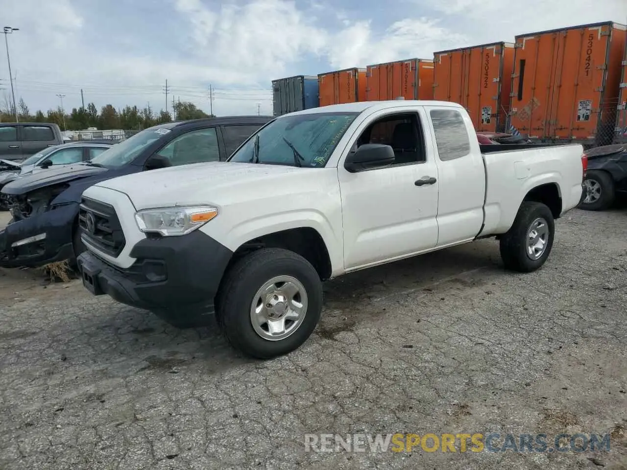 1 fotografías del automóvil dañado 3TYRX5GN2MT020856 TOYOTA TACOMA 2021
