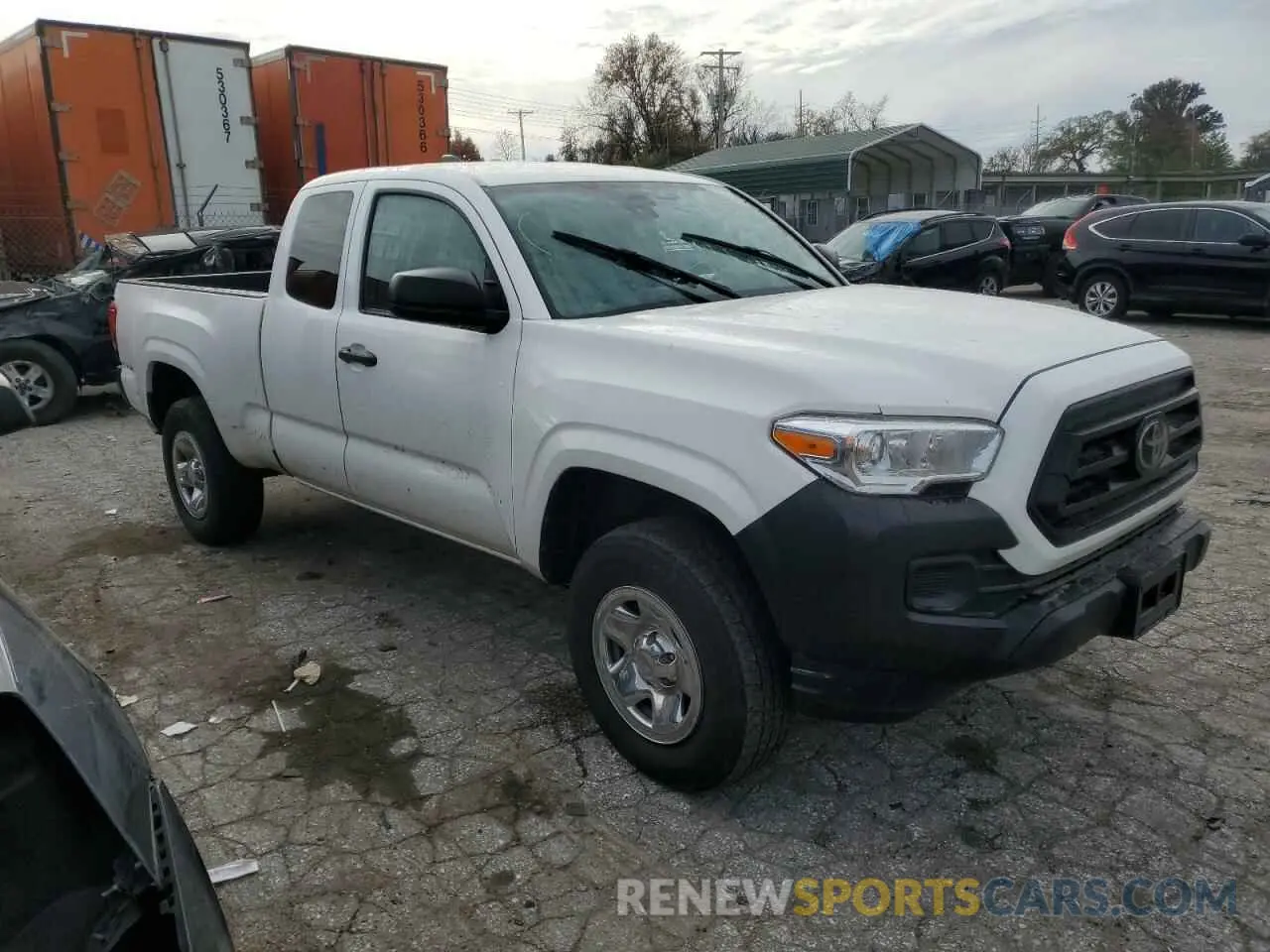 4 fotografías del automóvil dañado 3TYRX5GN2MT020856 TOYOTA TACOMA 2021
