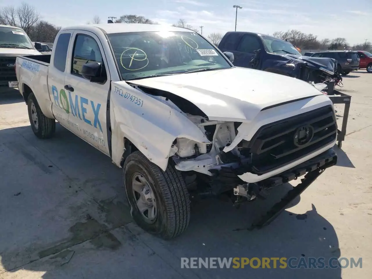 1 fotografías del automóvil dañado 3TYRX5GN2MT027628 TOYOTA TACOMA 2021