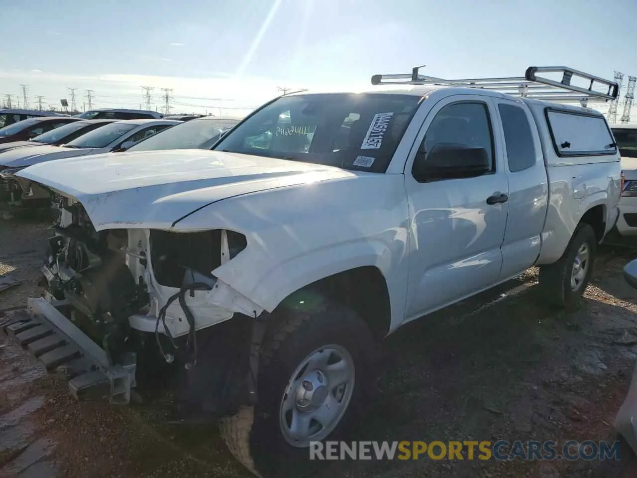 1 fotografías del automóvil dañado 3TYRX5GN3MT028500 TOYOTA TACOMA 2021