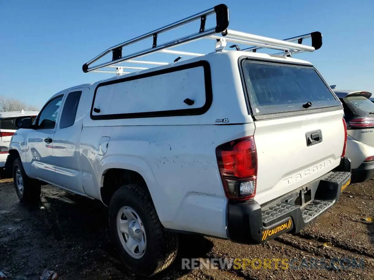 2 fotografías del automóvil dañado 3TYRX5GN3MT028500 TOYOTA TACOMA 2021