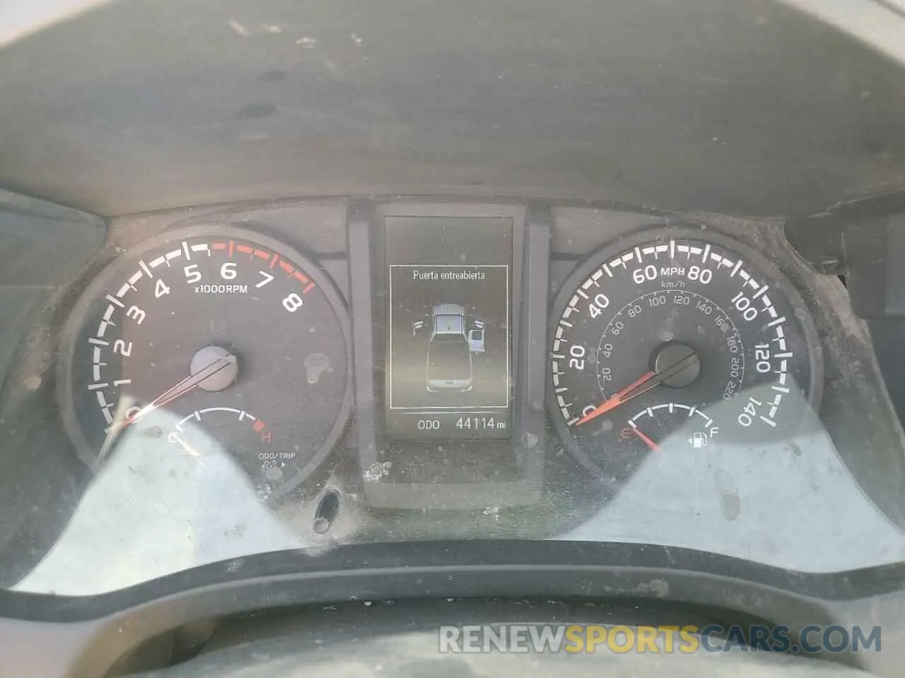 9 fotografías del automóvil dañado 3TYRX5GN3MT032322 TOYOTA TACOMA 2021