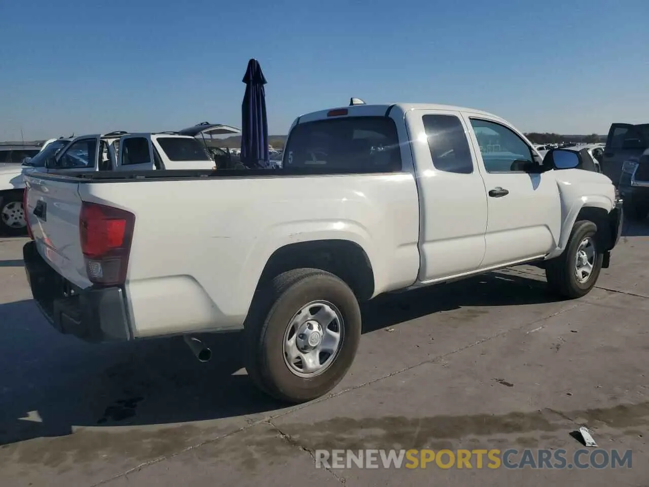 3 fotografías del automóvil dañado 3TYRX5GN4MT007090 TOYOTA TACOMA 2021