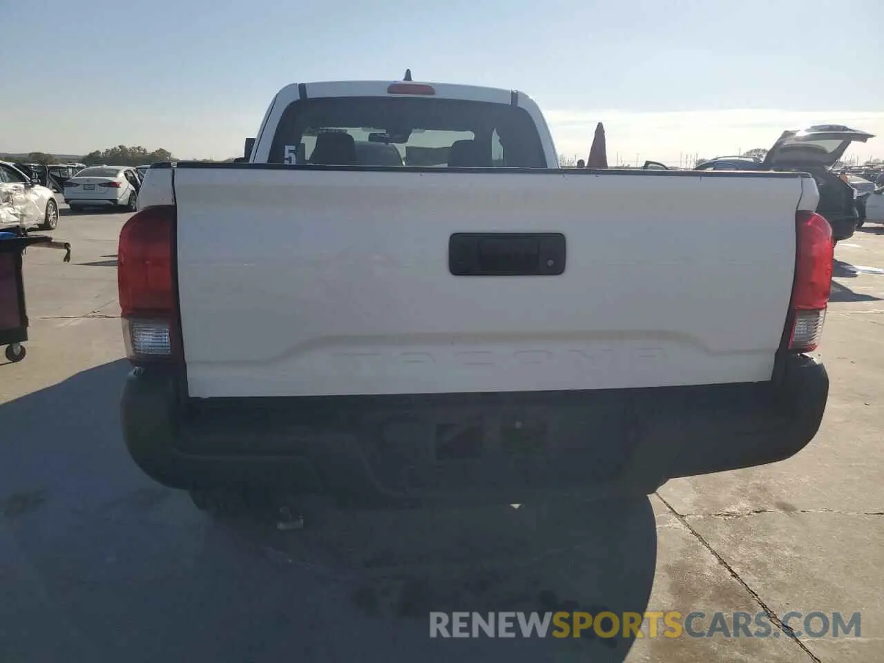 6 fotografías del automóvil dañado 3TYRX5GN4MT007090 TOYOTA TACOMA 2021