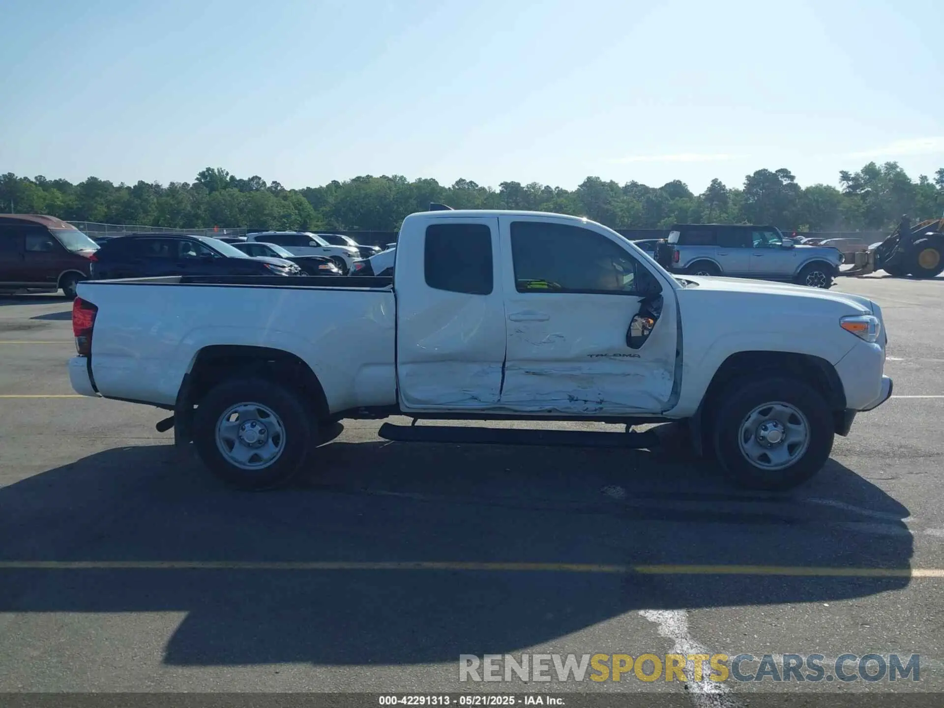 13 fotografías del automóvil dañado 3TYRX5GN4MT009048 TOYOTA TACOMA 2021