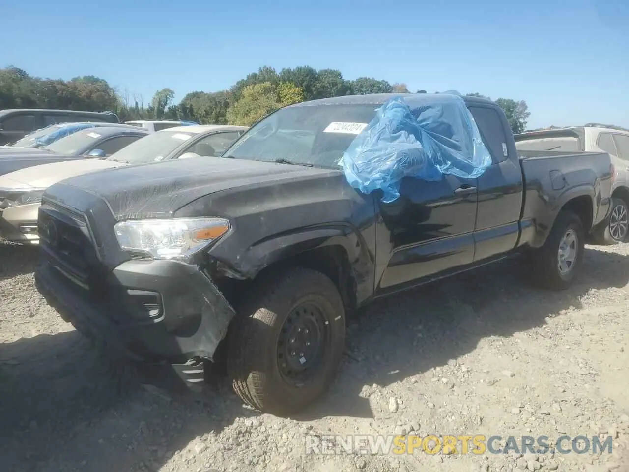 1 fotografías del automóvil dañado 3TYRX5GN4MT032927 TOYOTA TACOMA 2021