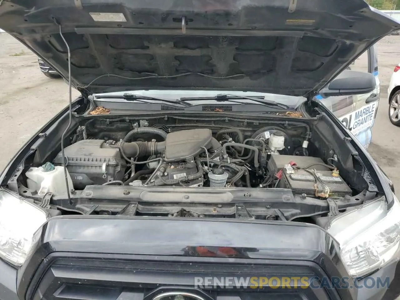 11 fotografías del automóvil dañado 3TYRX5GN4MT032927 TOYOTA TACOMA 2021