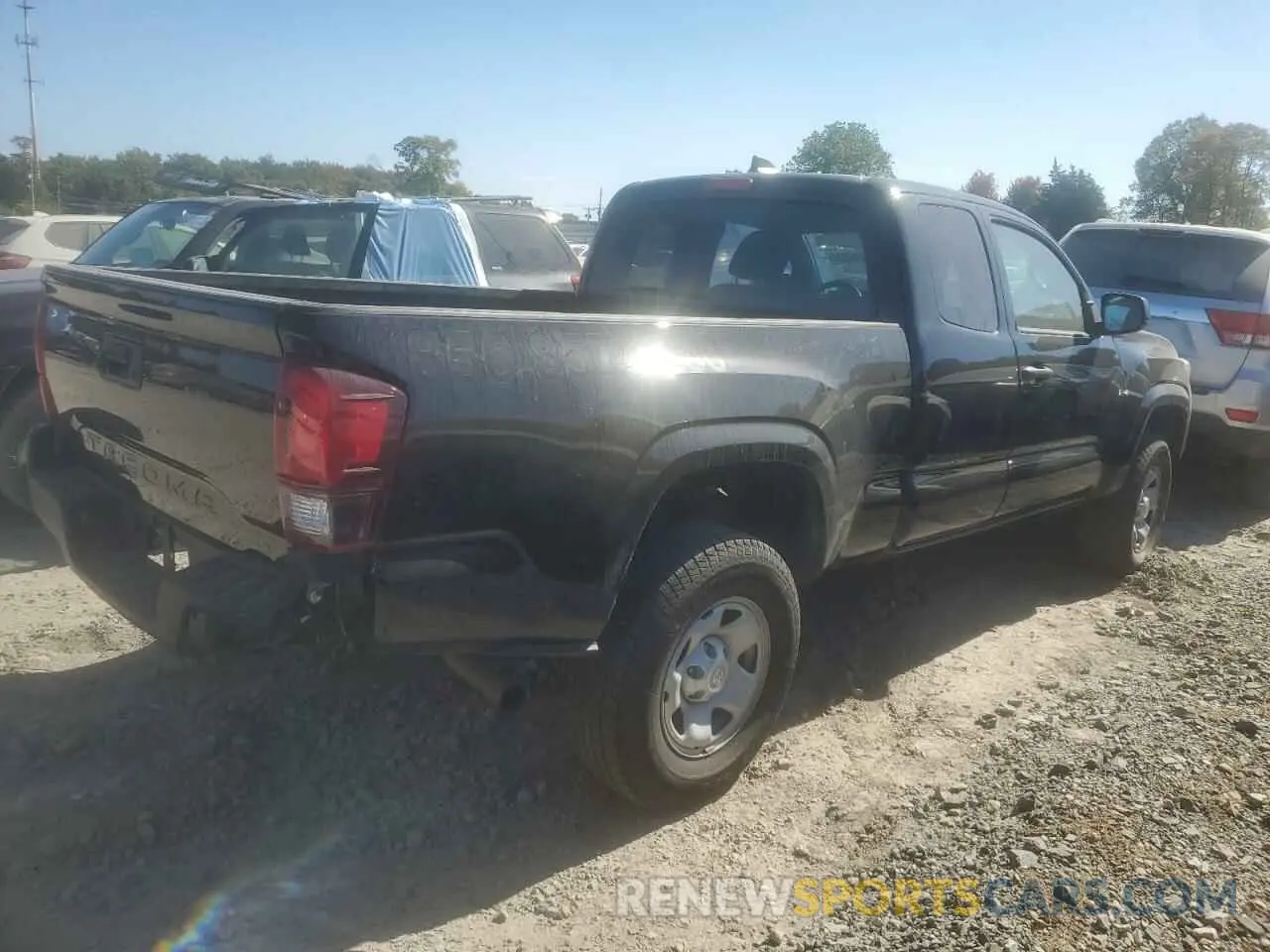 3 fotografías del automóvil dañado 3TYRX5GN4MT032927 TOYOTA TACOMA 2021