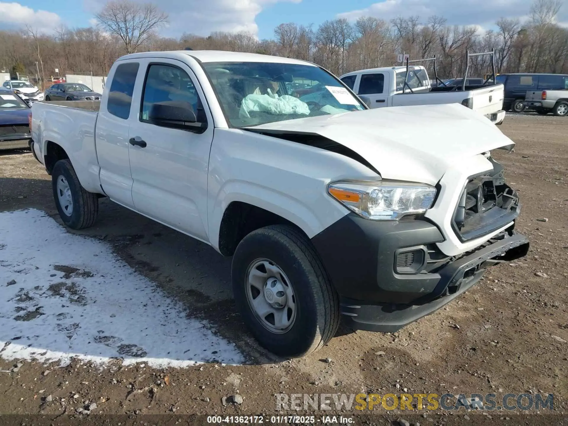 1 fotografías del automóvil dañado 3TYRX5GN5MT008345 TOYOTA TACOMA 2021