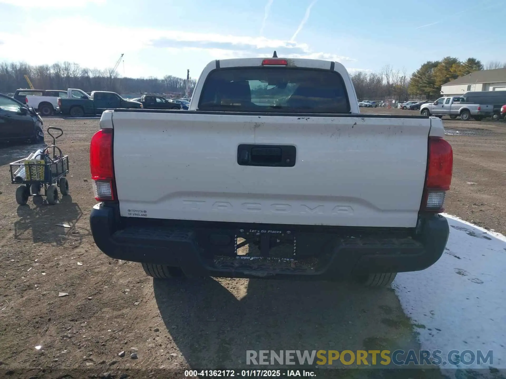 16 fotografías del automóvil dañado 3TYRX5GN5MT008345 TOYOTA TACOMA 2021