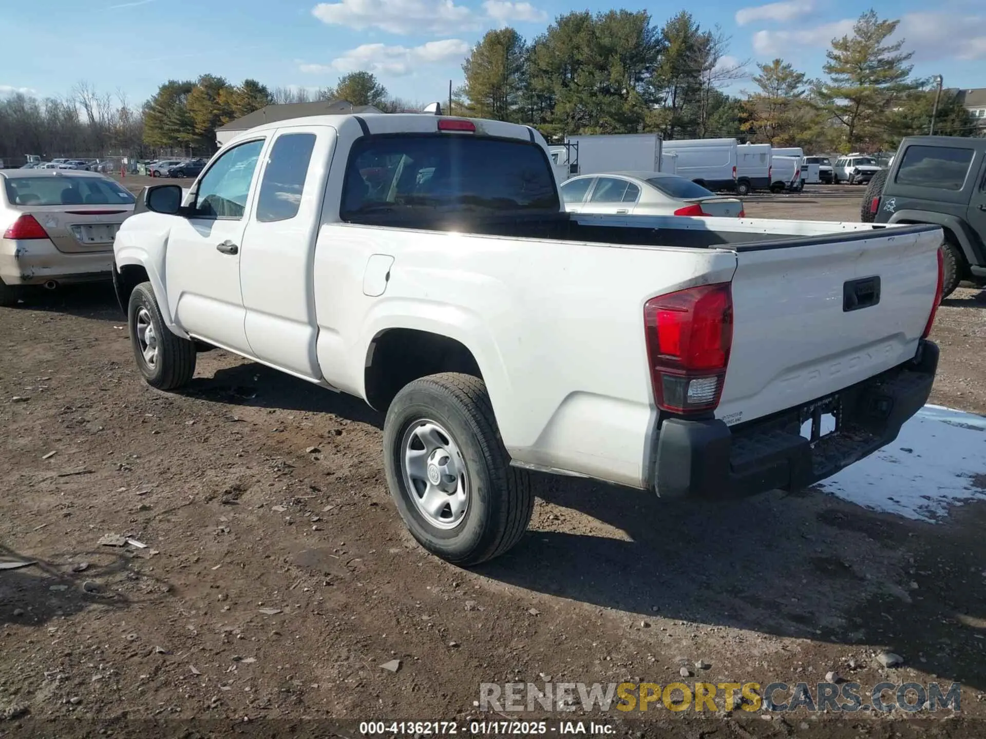 3 fotografías del automóvil dañado 3TYRX5GN5MT008345 TOYOTA TACOMA 2021