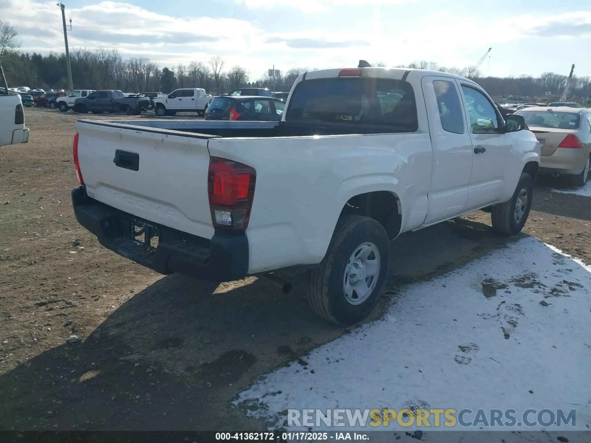 4 fotografías del automóvil dañado 3TYRX5GN5MT008345 TOYOTA TACOMA 2021