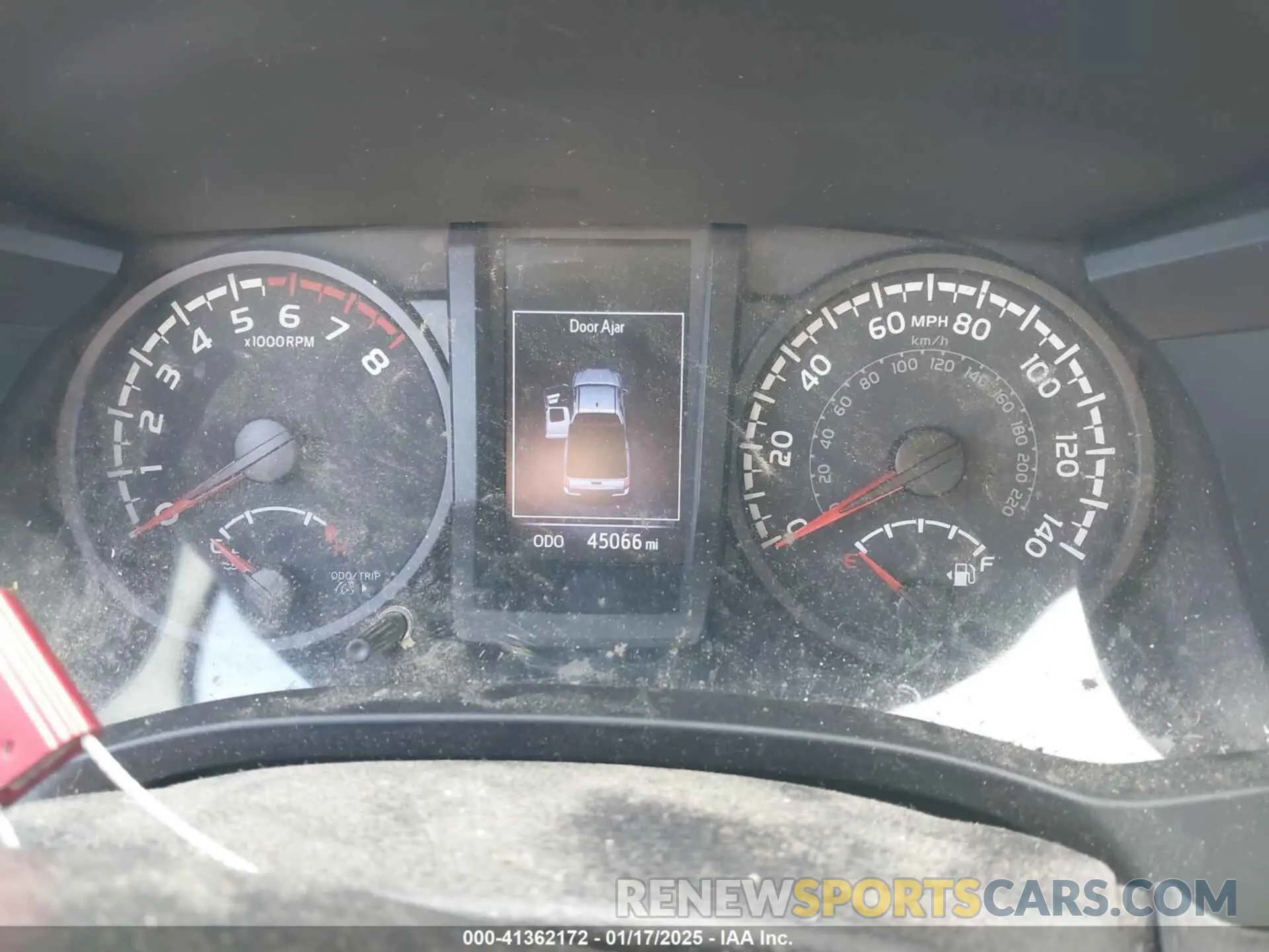 7 fotografías del automóvil dañado 3TYRX5GN5MT008345 TOYOTA TACOMA 2021
