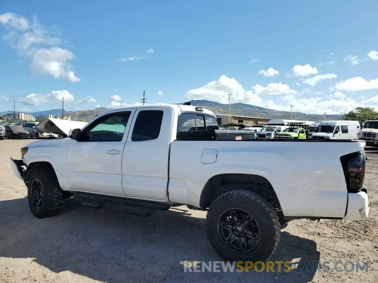 2 fotografías del automóvil dañado 3TYRX5GN5MT013092 TOYOTA TACOMA 2021
