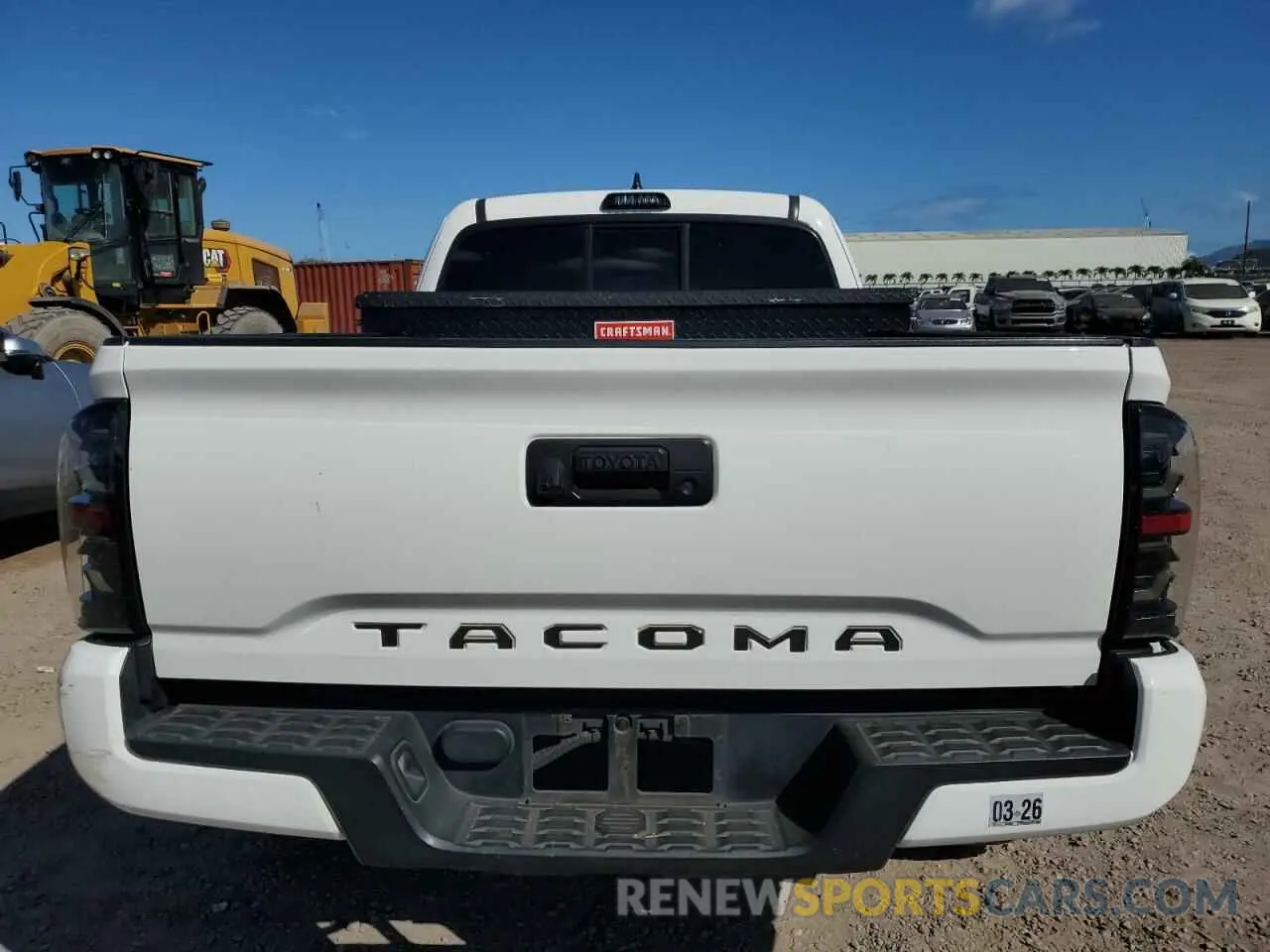 6 fotografías del automóvil dañado 3TYRX5GN5MT013092 TOYOTA TACOMA 2021