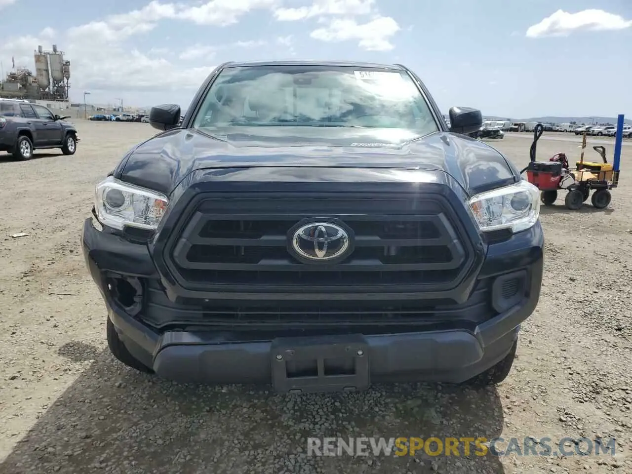 5 fotografías del automóvil dañado 3TYRX5GN5MT017062 TOYOTA TACOMA 2021