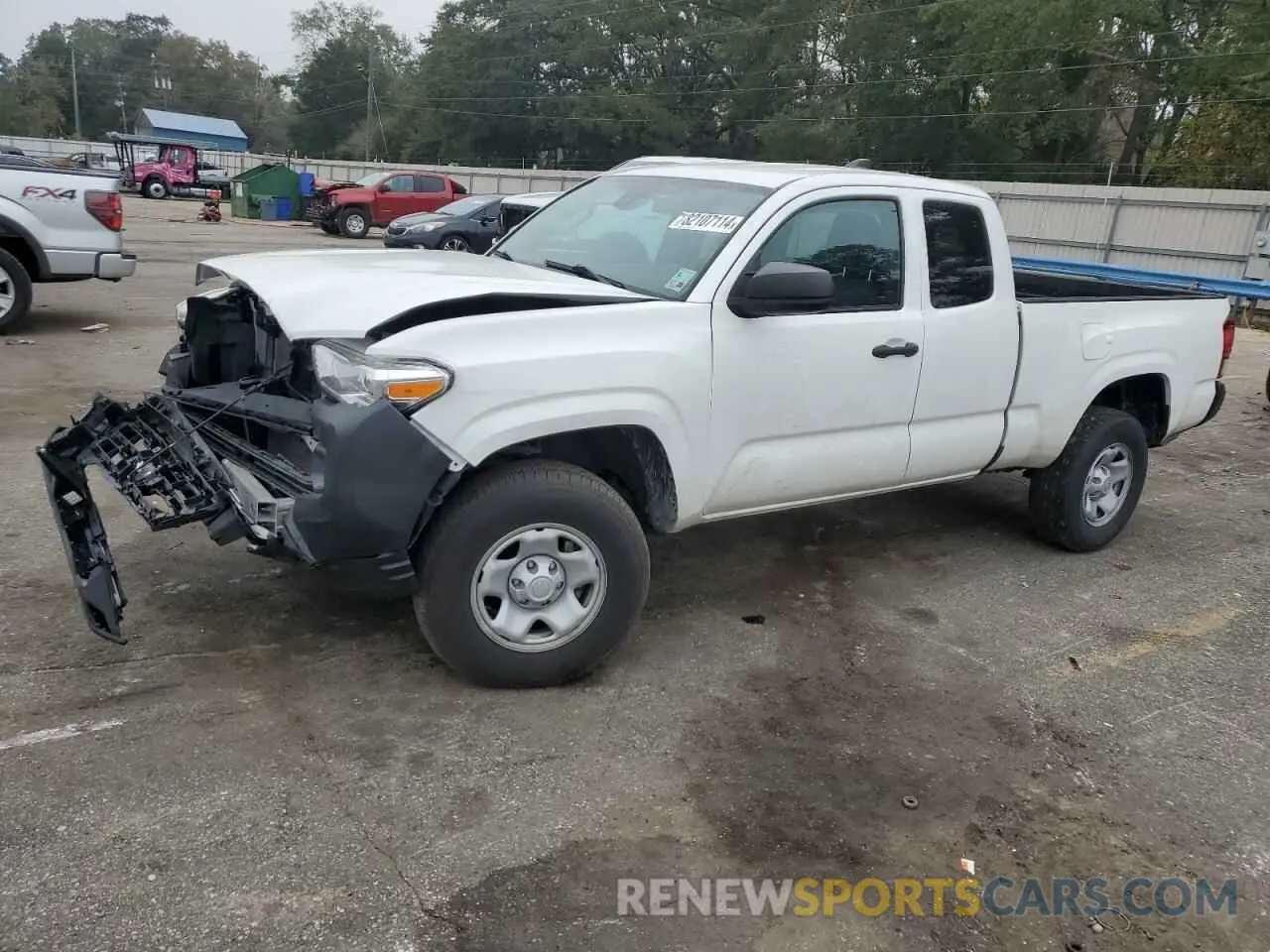 1 fotografías del automóvil dañado 3TYRX5GN5MT024688 TOYOTA TACOMA 2021