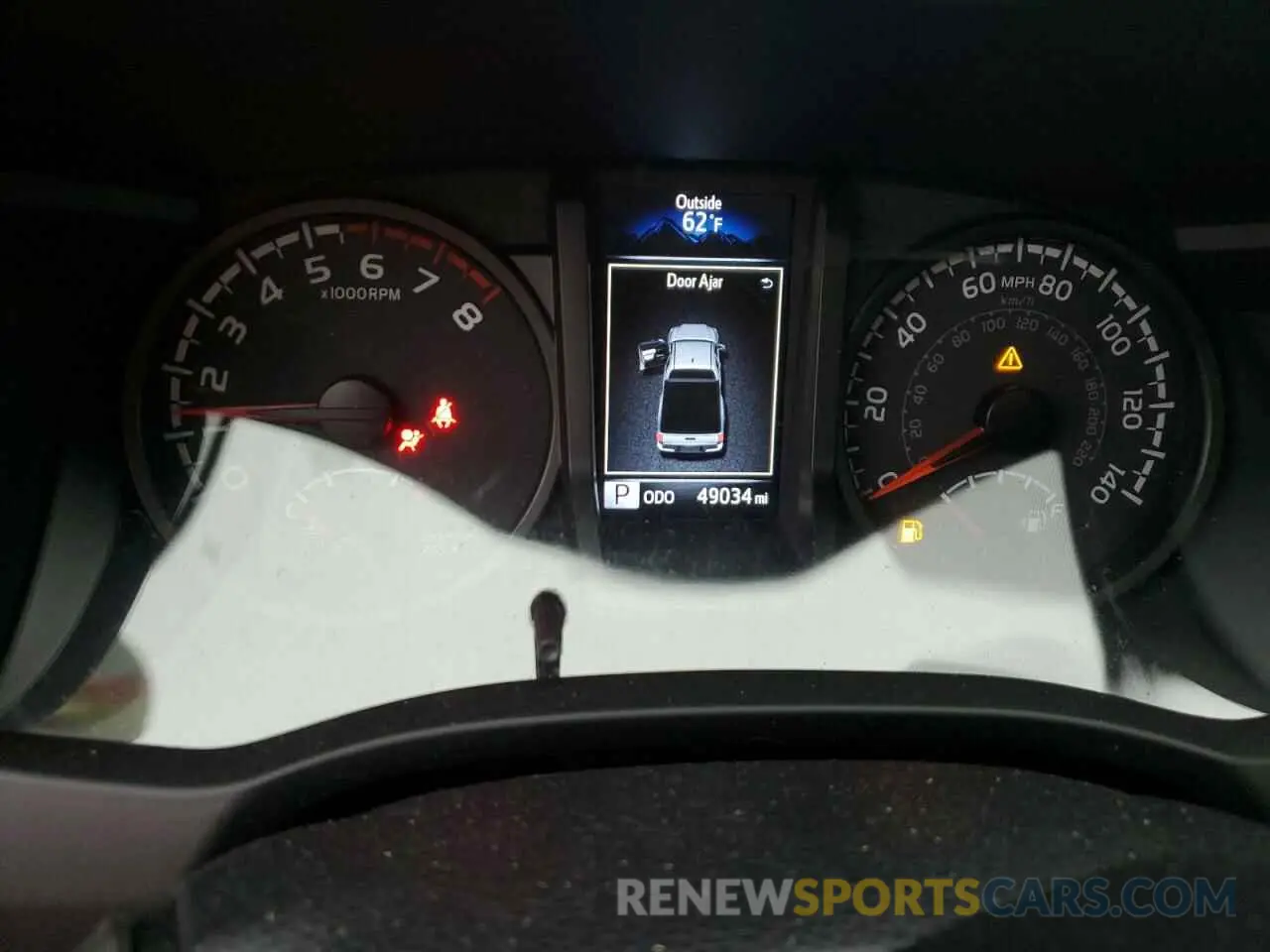 9 fotografías del automóvil dañado 3TYRX5GN5MT024688 TOYOTA TACOMA 2021