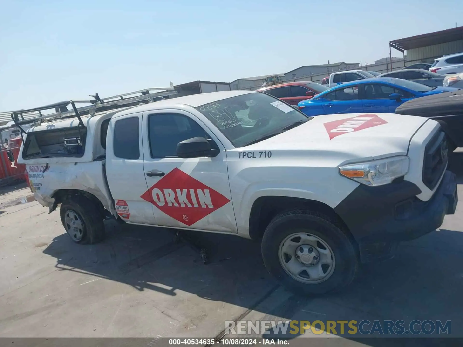 13 fotografías del automóvil dañado 3TYRX5GN5MT027591 TOYOTA TACOMA 2021