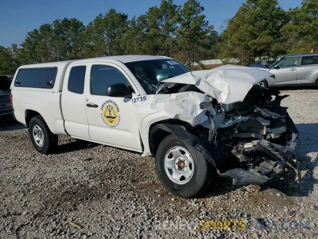 4 fotografías del automóvil dañado 3TYRX5GN5MT030815 TOYOTA TACOMA 2021