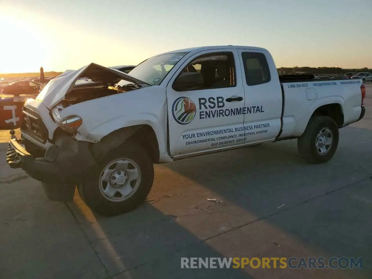 1 fotografías del automóvil dañado 3TYRX5GN6MT008516 TOYOTA TACOMA 2021