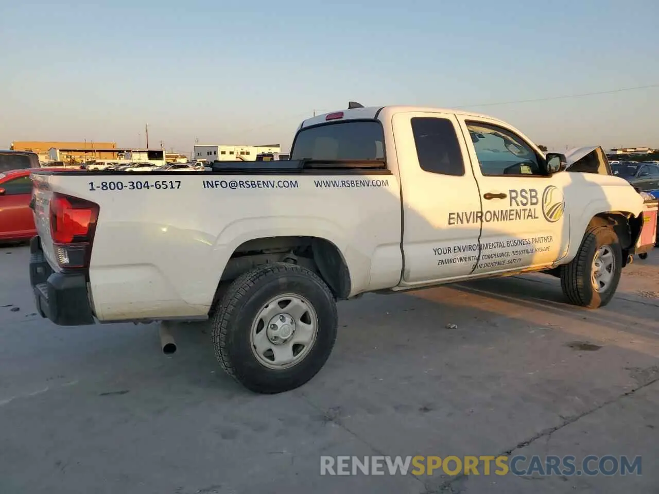 3 fotografías del automóvil dañado 3TYRX5GN6MT008516 TOYOTA TACOMA 2021
